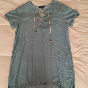 Living Doll blue dress